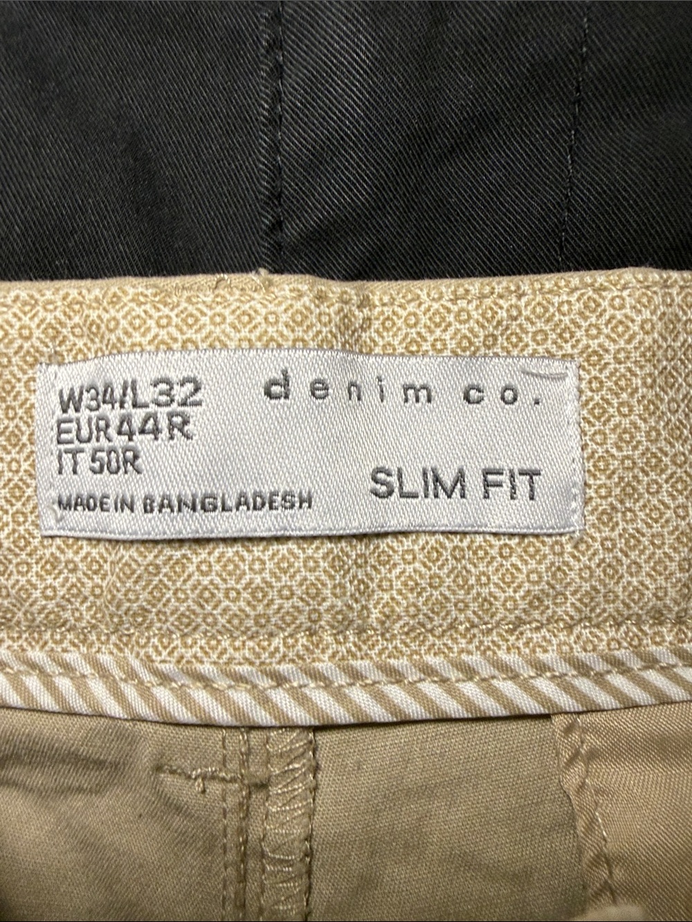 Calvin Klein Denim Co Nickel & Iron Men’s 34x32 Chino Pants LOT OF 3 Slim Fit - Picture 4 of 12